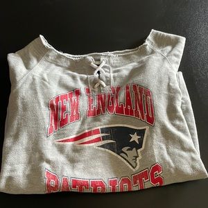NFL New England Patriots Team Apparel Sweatshirt L
